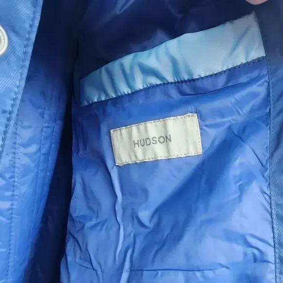 New NWT Hudson Classic Men's Quilted Shirt Jacket Size Medium